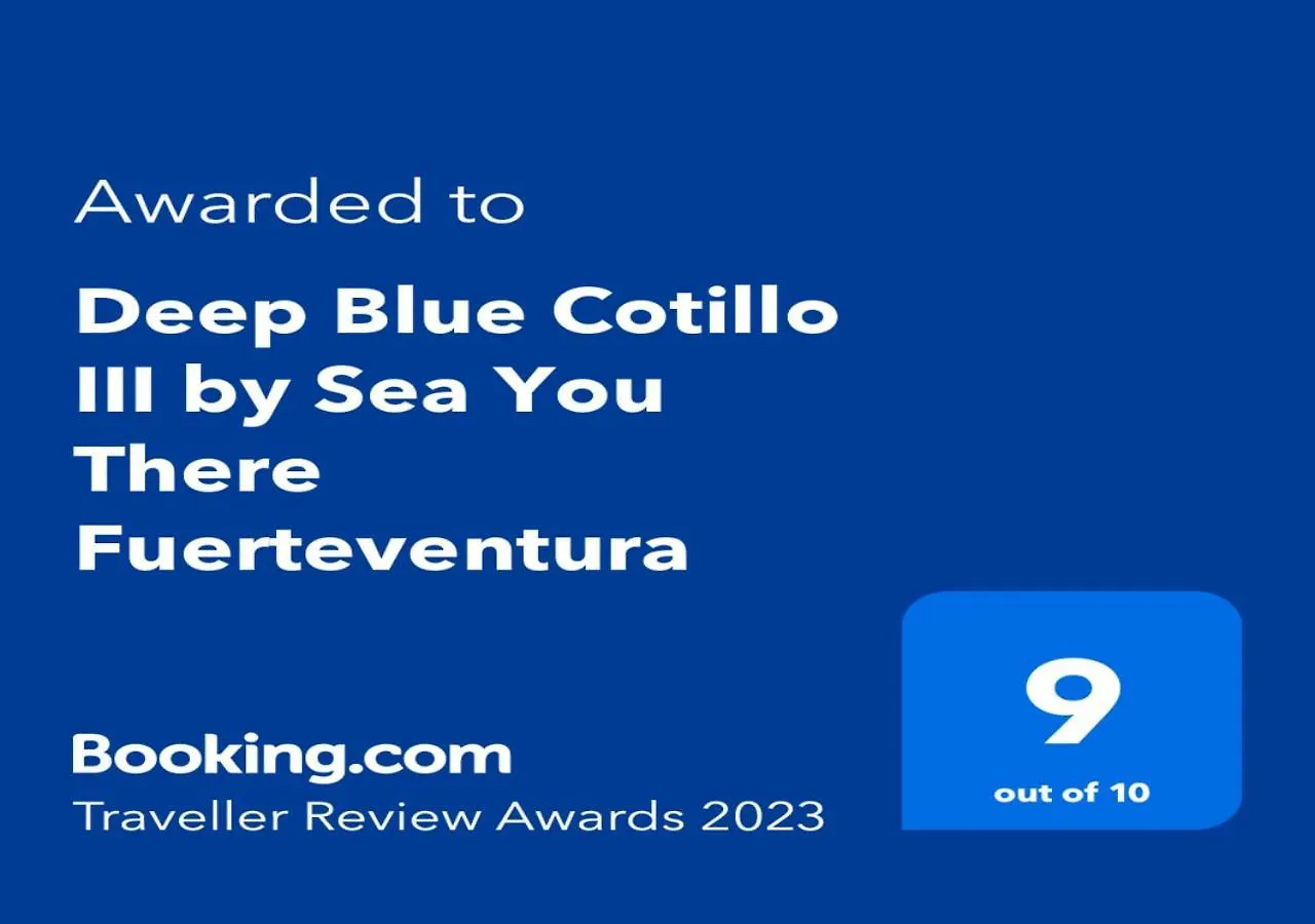 Apartment Deep Blue Cotillo III By Sea You There Fuerteventura